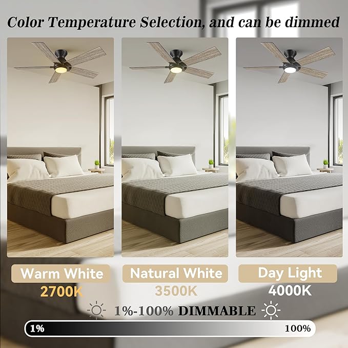 SMAAIR 48 Inch Smart Ceiling Fan - Image 3