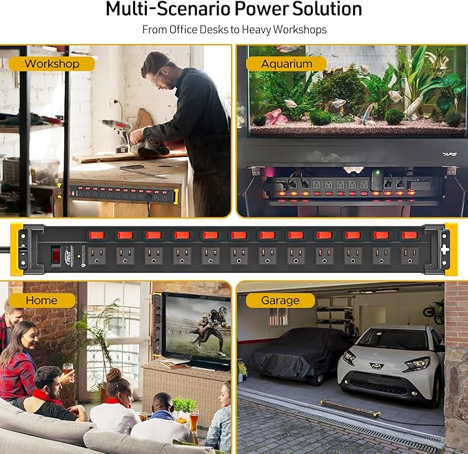 CRST Heavy Duty Metal Power Strip - Image 6