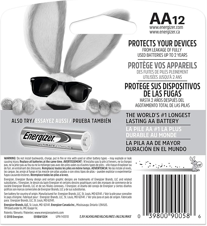 Energizer AA Batteries, Double A Max Alkaline Battery - Image 12