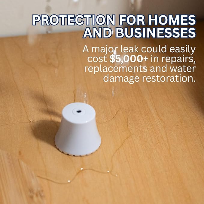 Flood Buzz Small Water Leak Alarm 6-Pack | Ready to Use Right Out of The Box - Image 6