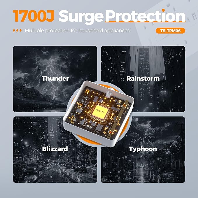 Surge Protector Power Strip - Image 5