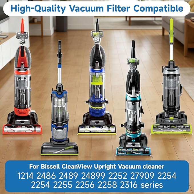 3 Pack Replacement Vacuum Cleaner Filter Compatible - Image 3