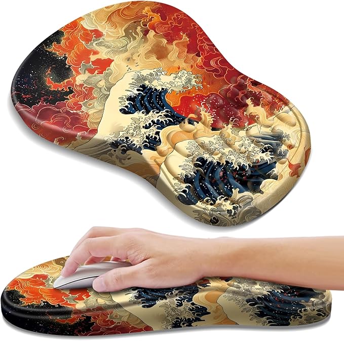 YIWEI Ergonomic Mouse Pad with Wrist Rest by Unknown