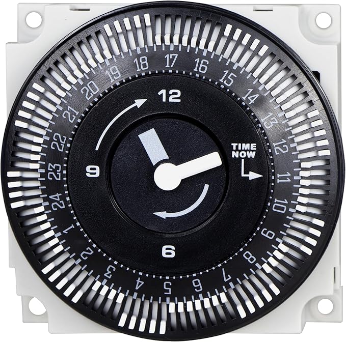 KERDE TJ01-G 24-Hour Merchnicl Timer 120V, DIY 15 Minutes on/Off Switch by KERDE