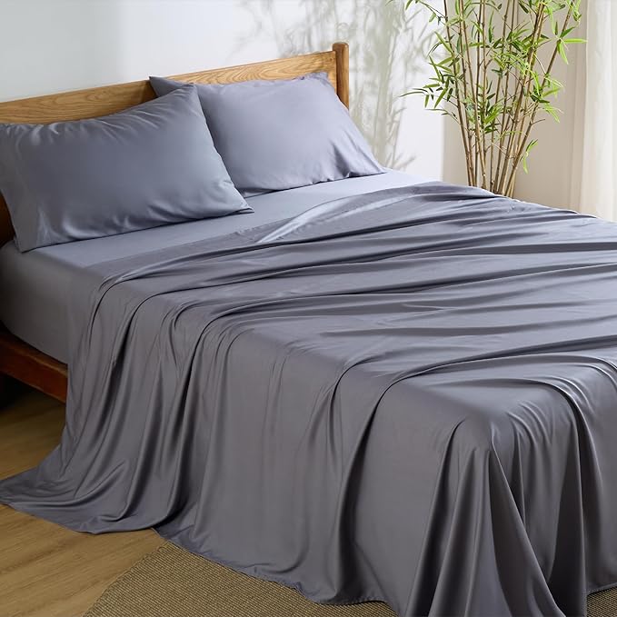 Bedsure Queen Sheet Set, Cooling Sheets by BEDSURE