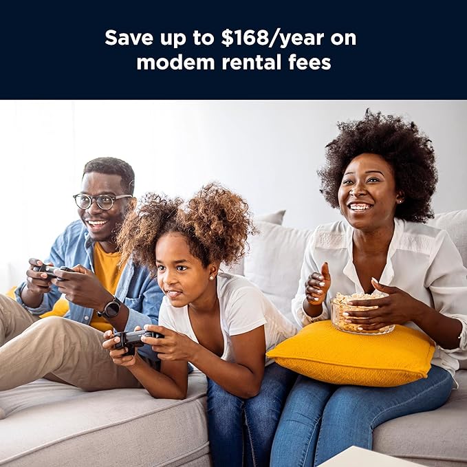 Motorola MG8725 WiFi 6 Router + Multi-Gig Cable Modem | 2-in-1 Device | Approved - Image 4
