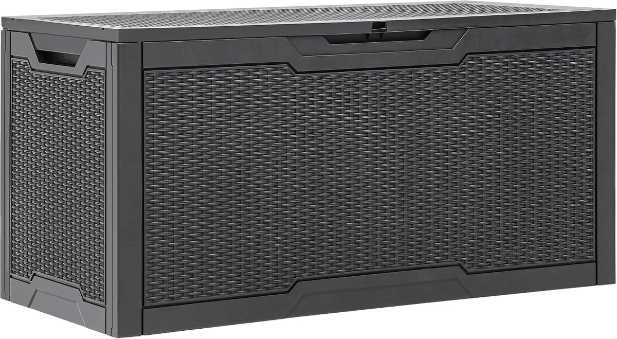 yitahome 100 gallon resin deck box, main product view