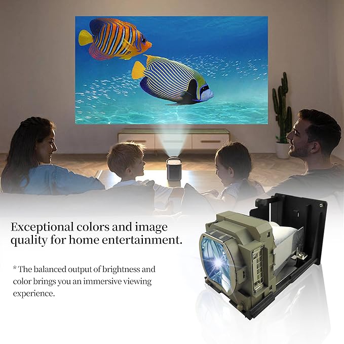 SORNEICDR VLT-HC6800LP Replacement Projector Lamp Bulb Compatible - Image 4