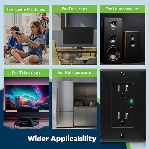 TOPGREENER Surge Protector Receptacle - Image 8