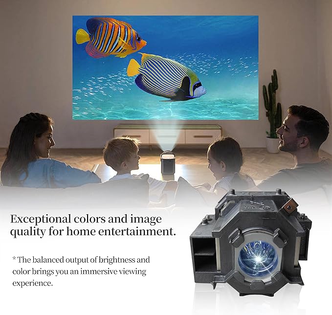 SORNEICDR EL PLP42 Replacement Projector Lamp Bulb Compatible - Image 8