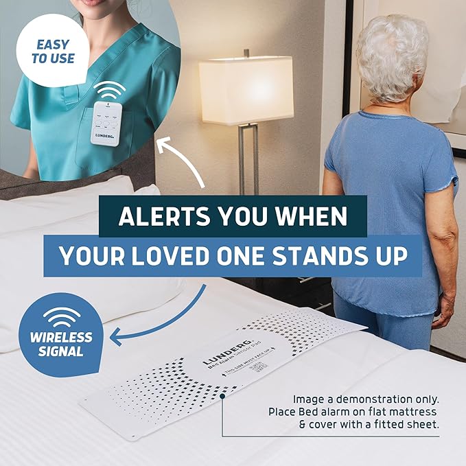 Lunderg Bed Alarm for Elderly Adults - Image 2