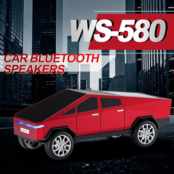 WSTER Futuristic Pickup Truck Bluetooth Speaker - Image 9