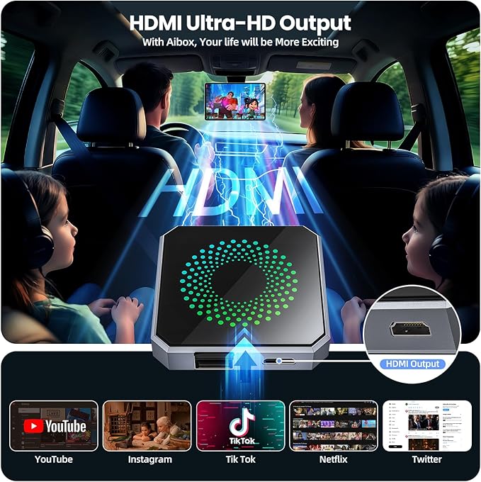 5-in-1 Wireless CarPlay & Android Auto Adapter - Image 7