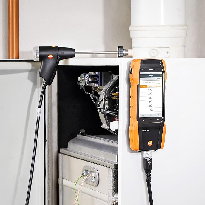 testo 300 Combustion Analyzer HVAC Kit - Image 9