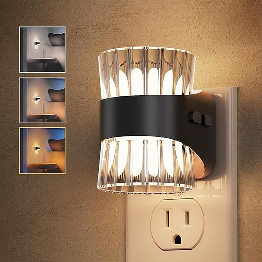 L LOHAS LED Night Light, Modern Night Lights Plug into Wall, 3000K/4000k/5000K by LLOHASLED