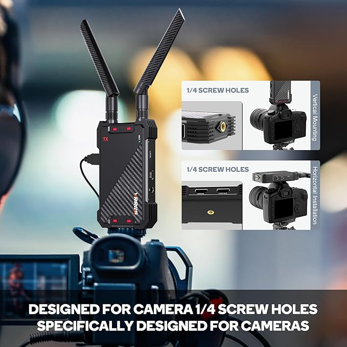 Wireless HDMI Transmitter and Receiver, 1300FT Wireless HDMI Extender Kit - Image 4