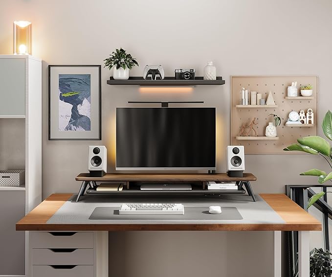 Fenge Dual Monitor Stand, Monitor Stands Riser - Image 2