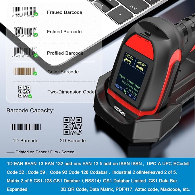 Symcode 2D Industrial Barcode Scanner - Image 6
