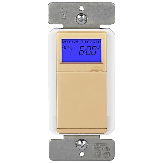 TOPGREENER Digital Astronomic Timer Switch, 7-Day Programmable Sunrise Sunset by TOPGREENER