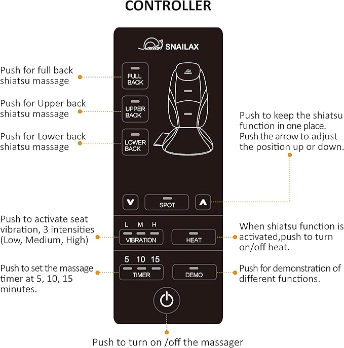 Snailax Shiatsu Back Massager - Image 7
