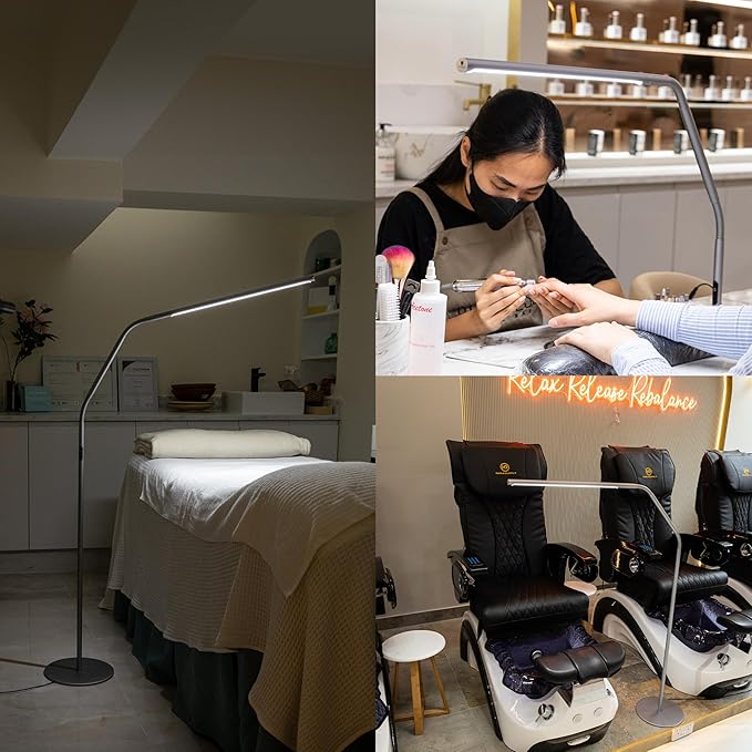 Daylight Slimline 4 LED Floor Lamp - Image 4
