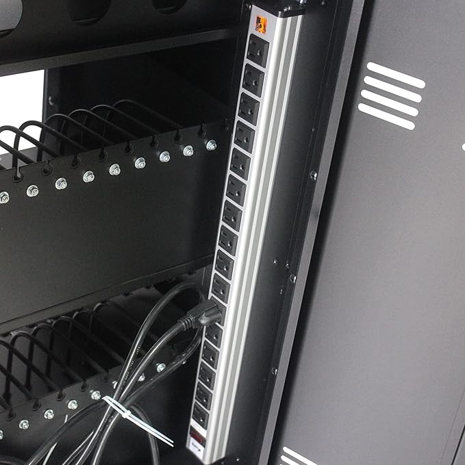 35 Bay Charging Cart for Laptops and Tablets Up to 16.3-inch, Mobile Charging - Image 7