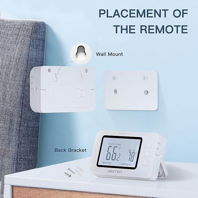 Wireless Thermostat for House, SENSTREE Remote Temperature Controller, - Image 5