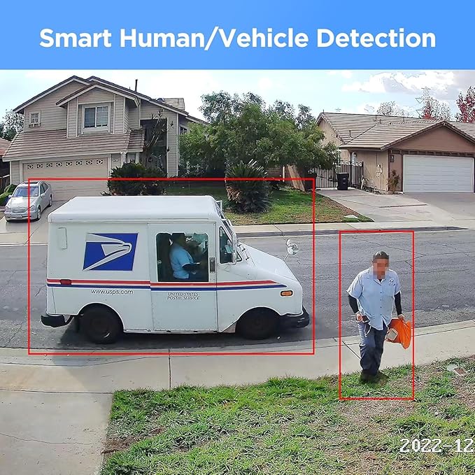 PANOOB 4K 8 Channel 8MP PoE Security System, Human Detection, 24/7 Audio - Image 3