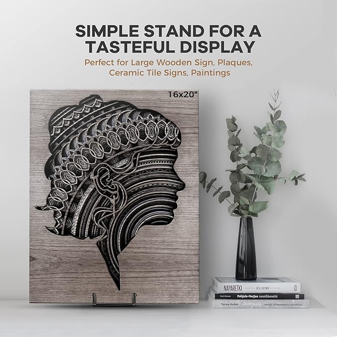 TR-LIFE 4 Pack 8 Inch Large Plate Stands - Image 4
