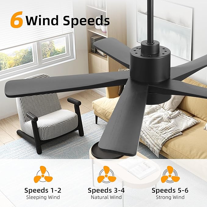 WINGBO 48 Inch DC Ceiling Fan - Image 7