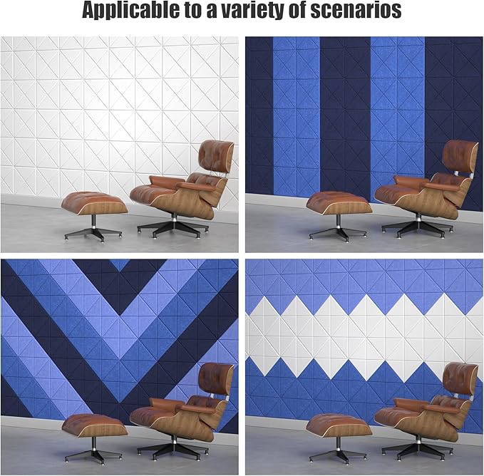 Sonicism 12 Pack X-Lined Acoustic Panels - Image 2