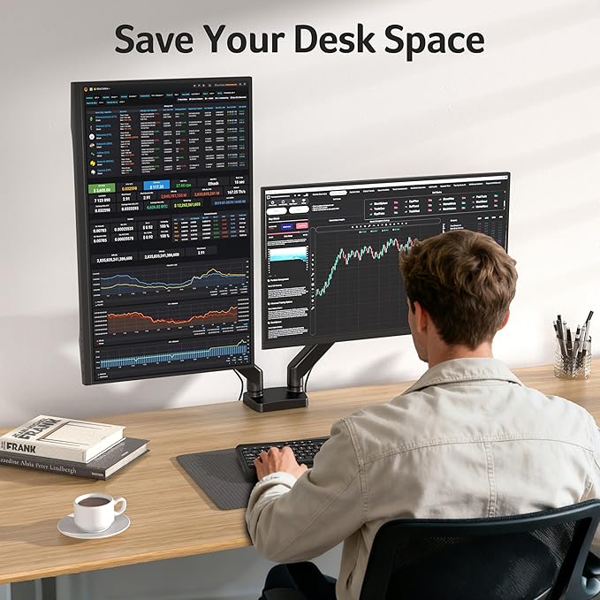 Acer Dual Monitor Arm, Computer Desk Arm - Image 7