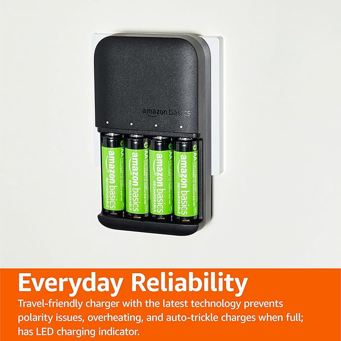 Amazon Basics 4-Bay Battery Charger - Image 7