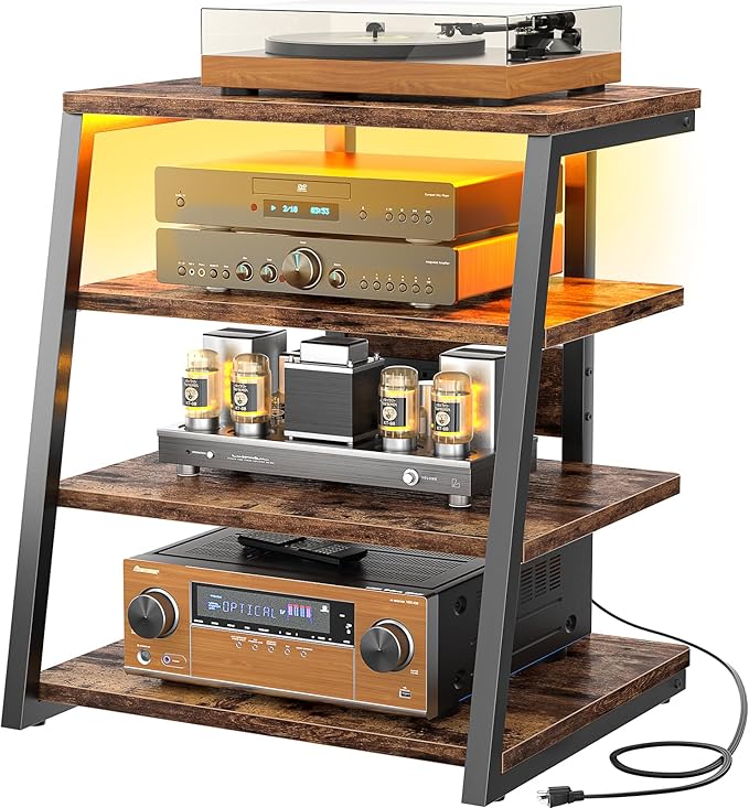Armocity 4-Tier AV Media Stand by Armocity