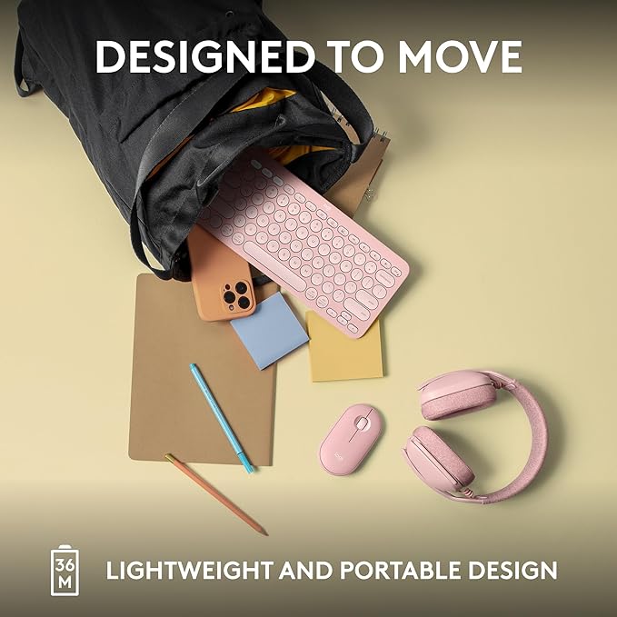 Logitech Pebble Keys 2 K380s, Slim and Portable, Easy-Switch - Image 8