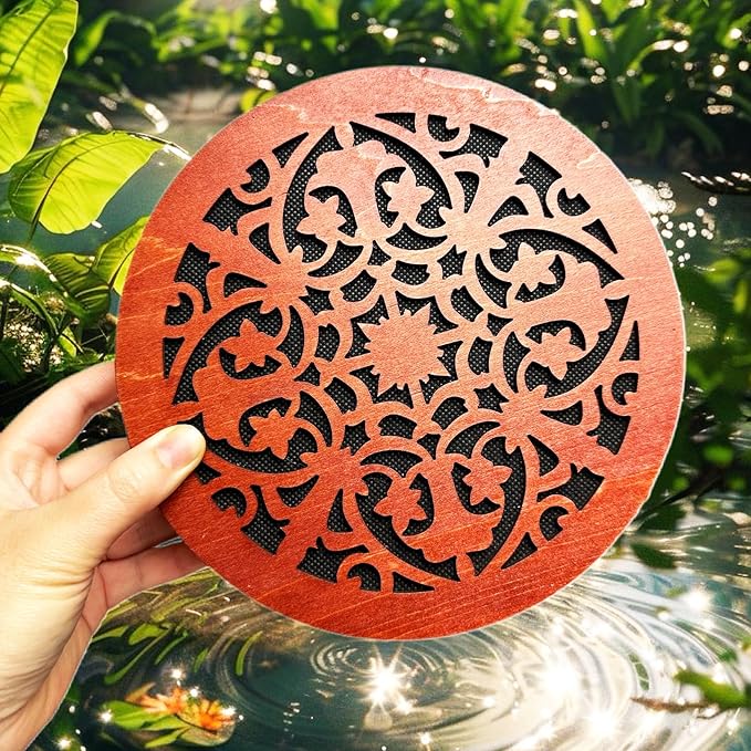8'' Water Stream Drum | Rain Disk "Water-Fall" | Instrument - Image 3