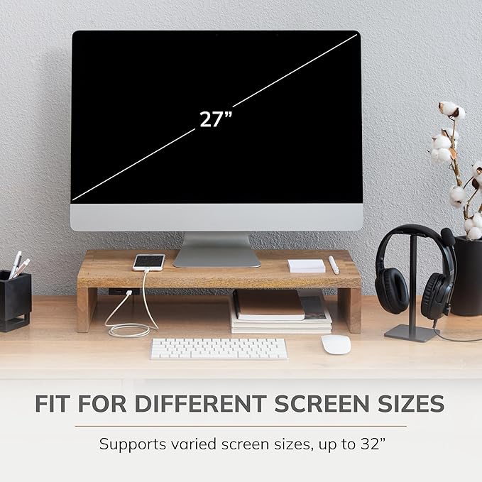 Anji Mountain Wooden Monitor Stand - Image 5