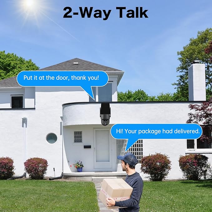 Solar Security Cameras Wireless Outdoor, 5G/2.4G Solar WIFI Cameras - Image 6