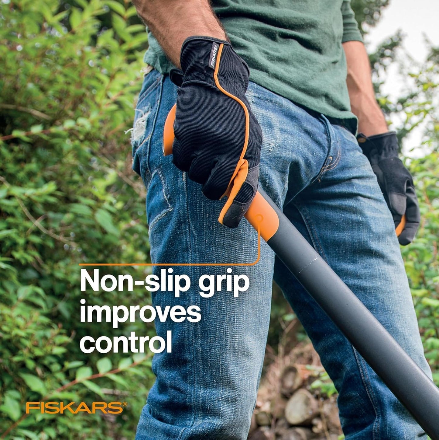 Fiskars 28" Hookaroon, Sharp and Lightweight Pickaroon Tool for Firewood | Lift, Drag, & Load Heavy Rounds of Firewood and Split Wood, Pick Tool for Logs & Forestry, Saves Your Back