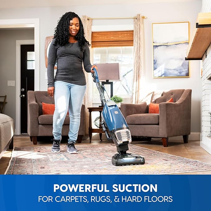 Vacmaster UB0302E Bagged Upright Vacuum Lightweight Cleaner 2-Motor Power - Image 2