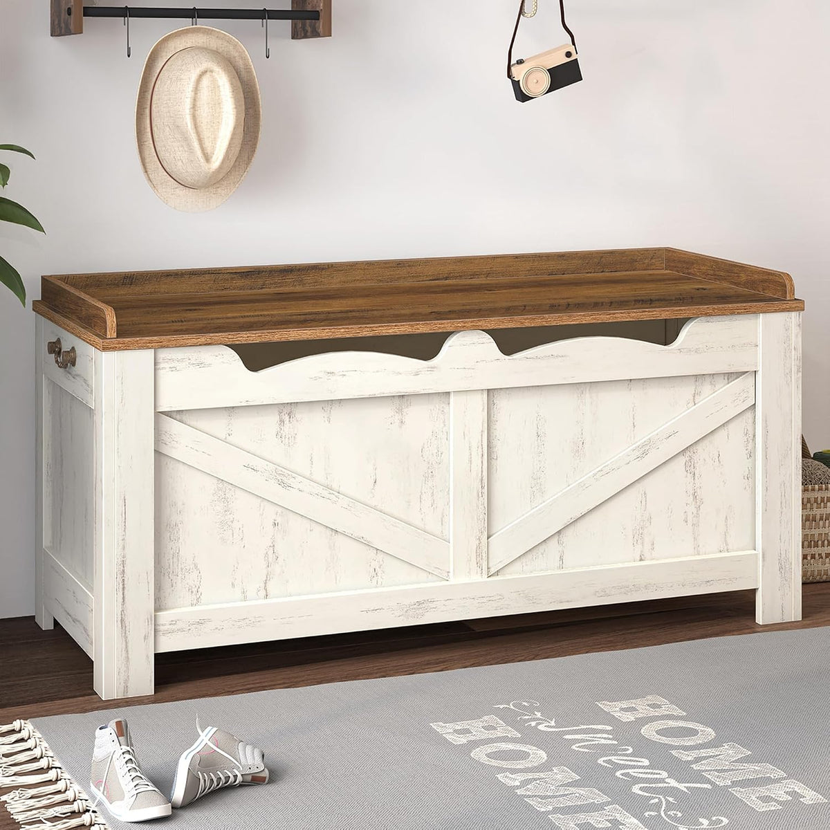hzuaneri 39" storage chest | stuffed animal and, main product view