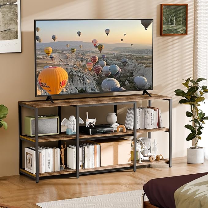 Aquzee 55 inch TV Stand, Entertainment Center - Image 2