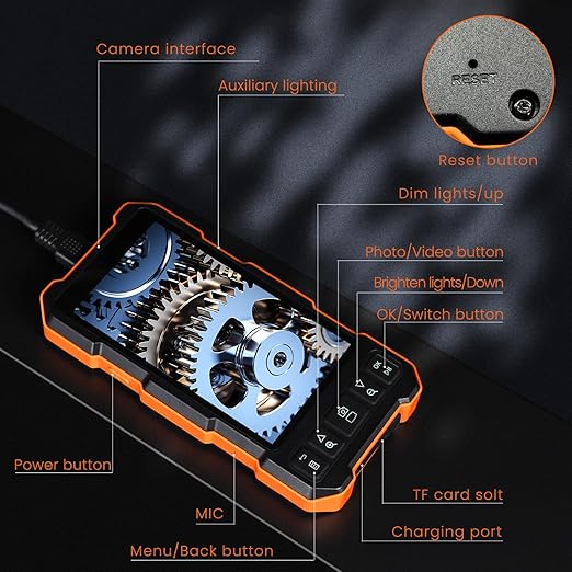 Epicmate Triple Lens Sewer Inspection Camera-Endoscope Camera - Image 9