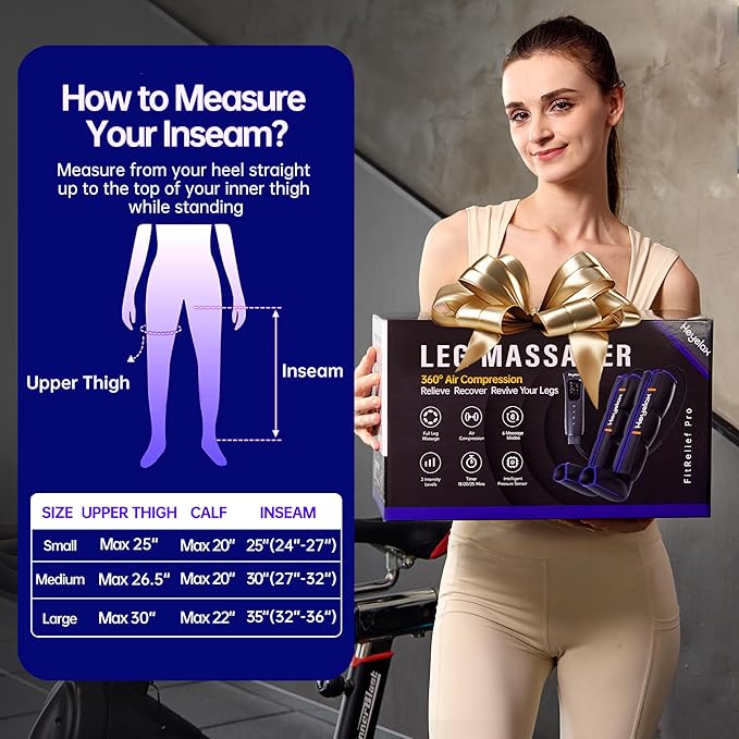 Heyelax Leg Compression Massager - Image 2