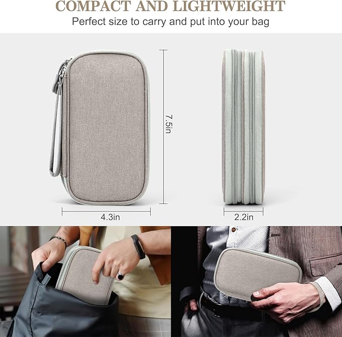 FYY Electronic Organizer, Travel Cable Organizer Bag Pouch Electronic - Image 2
