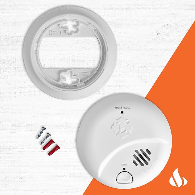 First Alert Smoke Alarm, 10-Year Sealed Battery Detector - Image 3