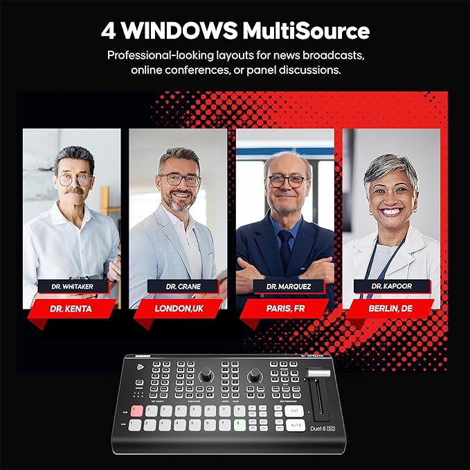 Osee GoStream Duet 8 ISO, 8 Channels Video Switcher - Image 5