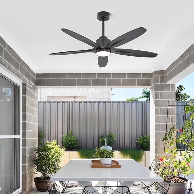 WINGBO 54" Ceiling Fan with Light - Image 9