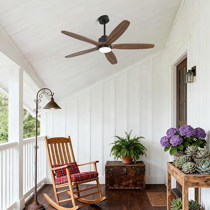 WINGBO 54" Ceiling Fan with Light - Image 9