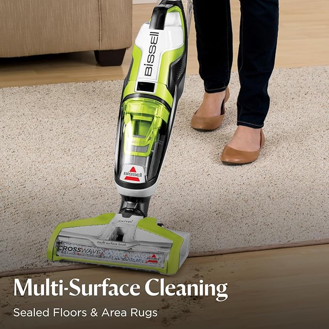 Bissell Crosswave Turbo Vacuum Mop All in One Wet and Dry Vac Combo Hard Floor - Image 3